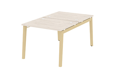 Стол-бенч двойной на деревянных опорах Onix wood OW.D.RS-2.1.8 - фото товара 1 из 3