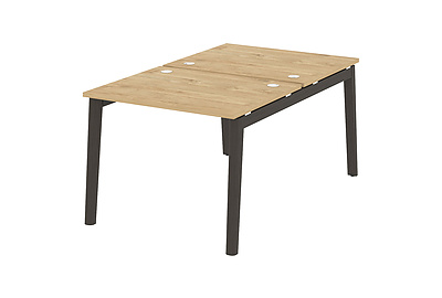 Стол-бенч двойной на деревянных опорах Onix wood OW.D.RS-2.1.8 - фото товара 1 из 3