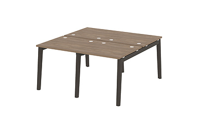 Стол-бенч двойной на деревянных опорах Onix wood OW.D.RS-4.0.8 - фото товара 1 из 3
