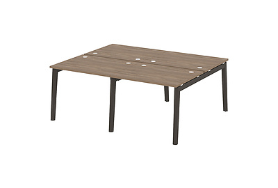 Стол-бенч двойной на деревянных опорах Onix wood OW.D.RS-4.1.8 - фото товара 1 из 3