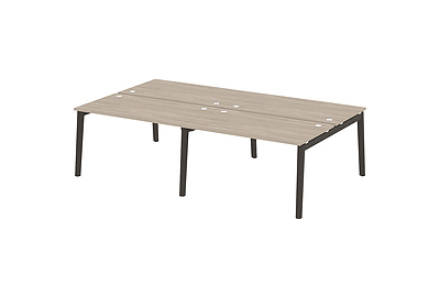 Стол-бенч двойной на деревянных опорах Onix wood OW.D.RS-4.3.8 - фото товара 1 из 3