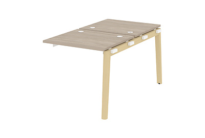 Модуль бенч-системы двойной, на деревянных опорах Onix wood OW.2.NRS-0.7 - фото товара 1 из 3