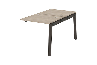 Модуль бенч-системы двойной, на деревянных опорах Onix wood OW.2.NRS-0.7 - фото товара 1 из 3