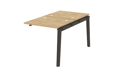 Модуль бенч-системы двойной, на деревянных опорах Onix wood OW.2.NRS-0.7 - фото товара 1 из 3