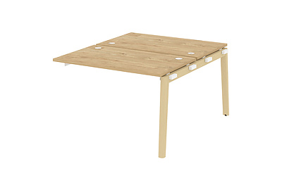 Модуль бенч-системы двойной, на деревянных опорах Onix wood OW.2.NRS-2.7 - фото товара 1 из 3