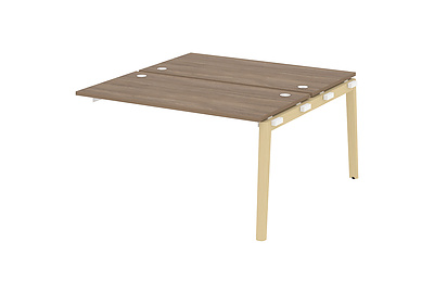 Модуль бенч-системы двойной, на деревянных опорах Onix wood OW.2.NRS-3.7 - фото товара 1 из 3