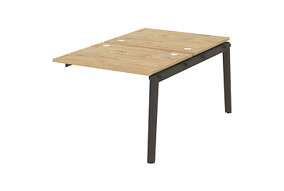 Модуль бенч-системы двойной, на деревянных опорах Onix wood OW.2.NRS-1.8 - фото товара 1 из 3
