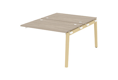 Модуль бенч-системы двойной, на деревянных опорах Onix wood OW.2.NRS-2.8 - фото товара 1 из 3