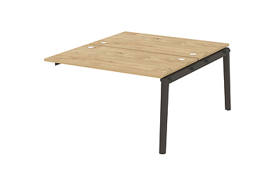 Модуль бенч-системы двойной, на деревянных опорах Onix wood OW.2.NRS-3.8 - фото товара 1 из 3
