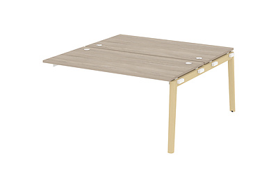 Модуль бенч-системы двойной, на деревянных опорах Onix wood OW.2.NRS-4.8 - фото товара 1 из 3