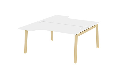 Стол-бенч двойной на деревянных опорах Onix wood OW.D.SA-1 - фото товара 1 из 3