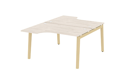 Стол-бенч двойной на деревянных опорах Onix wood OW.D.SA-2 - фото товара 1 из 3