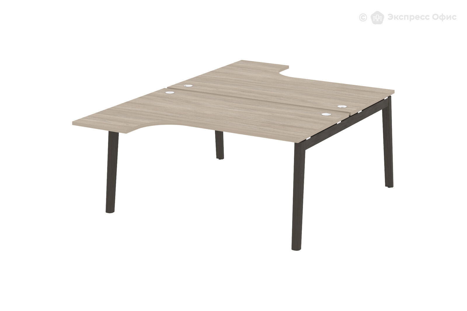 Стол-бенч двойной на деревянных опорах Onix wood OW.D.SA-4 - фото товара 1 из 4