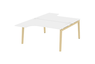 Стол-бенч двойной на деревянных опорах Onix wood OW.D.SA-4 - фото товара 1 из 3
