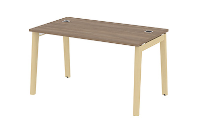 Стол для руководителя на деревянных опорах Onix wood direct OW.SRR-3.8 - фото товара 1 из 3