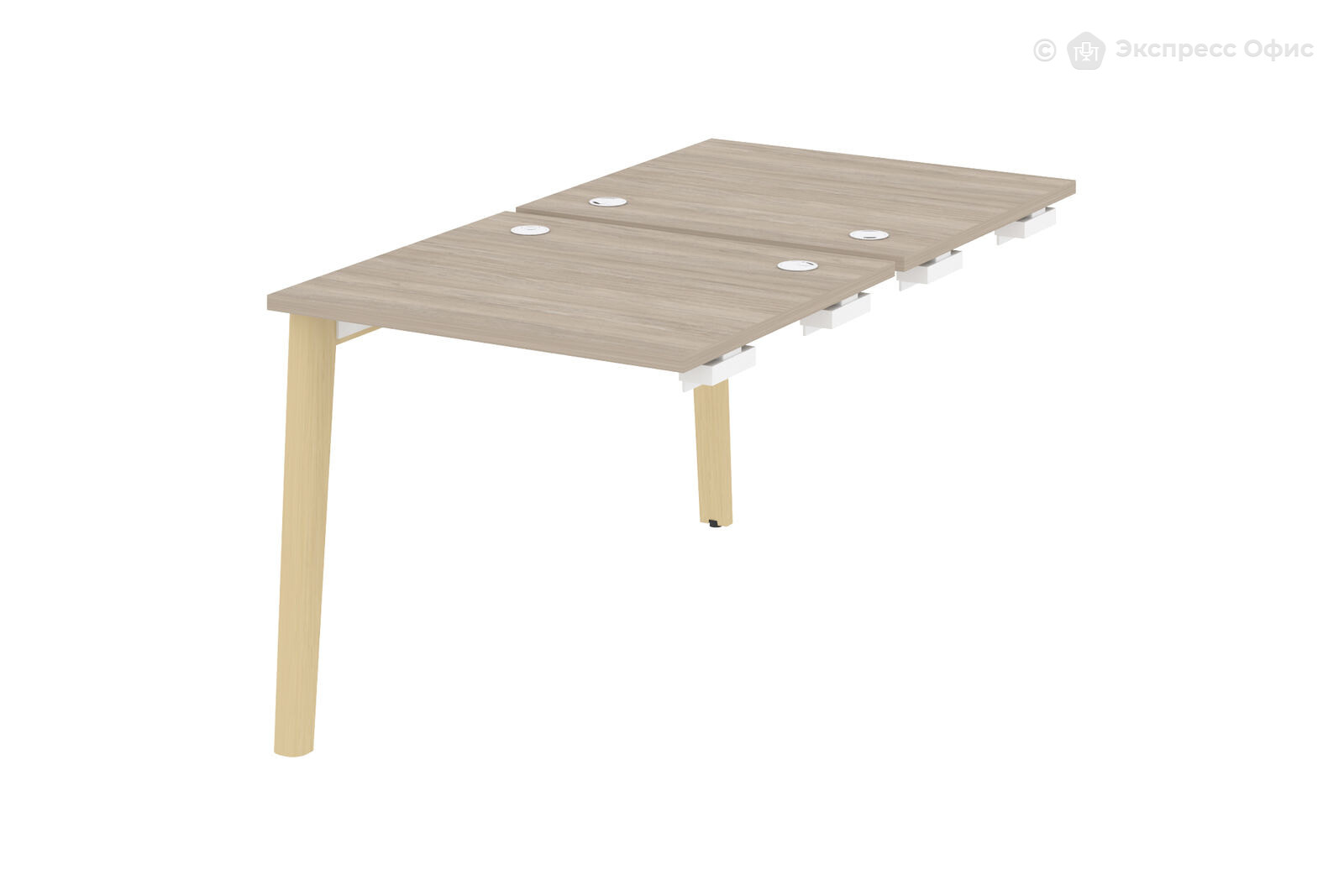 Стол-приставка двойной к опорным элементам Onix wood OW.D.SPR-0.7 - фото товара 1 из 3