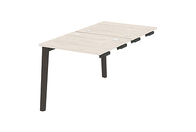 Стол-приставка двойной к опорным элементам Onix wood OW.D.SPR-0.7 - фото товара 1 из 3