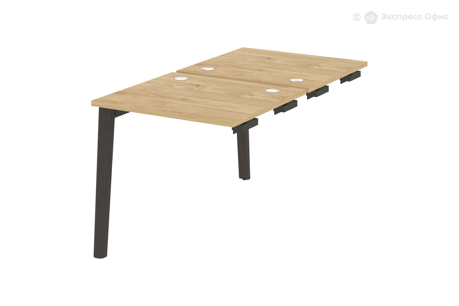 Стол-приставка двойной к опорным элементам Onix wood OW.D.SPR-0.7 - фото товара 1 из 3