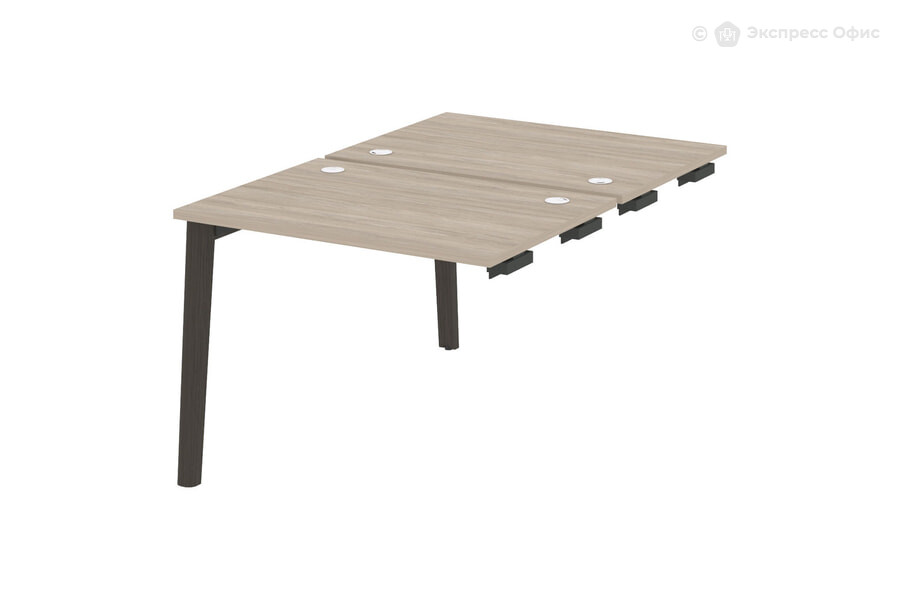 Стол-приставка двойной к опорным элементам Onix wood OW.D.SPR-1.7 Дуб Аттик/Дуб темный - фото товара 1 из 1