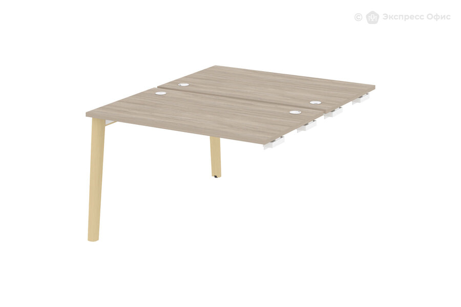  Стол-приставка двойной к опорным элементам Onix wood OW.D.SPR-2.7 Дуб Аттик/Дуб светлый - фото товара 1 из 1