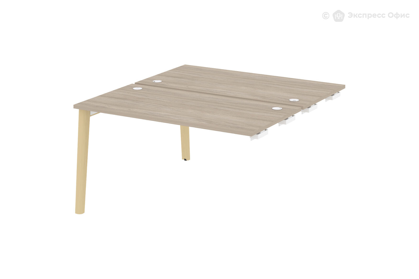 Стол-приставка двойной к опорным элементам Onix wood OW.D.SPR-3.7 - фото товара 1 из 3