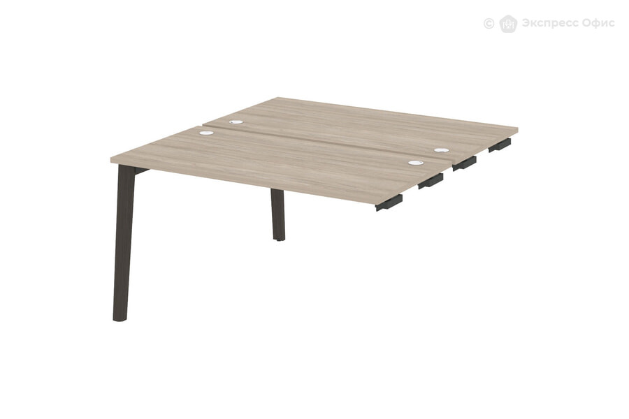  Стол-приставка двойной к опорным элементам Onix wood OW.D.SPR-3.7 Дуб Аттик/Дуб темный - фото товара 1 из 1
