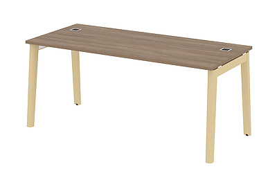 Стол для руководителя на деревянных опорах Onix wood direct OW.SRR-5.8 - фото товара 1 из 3