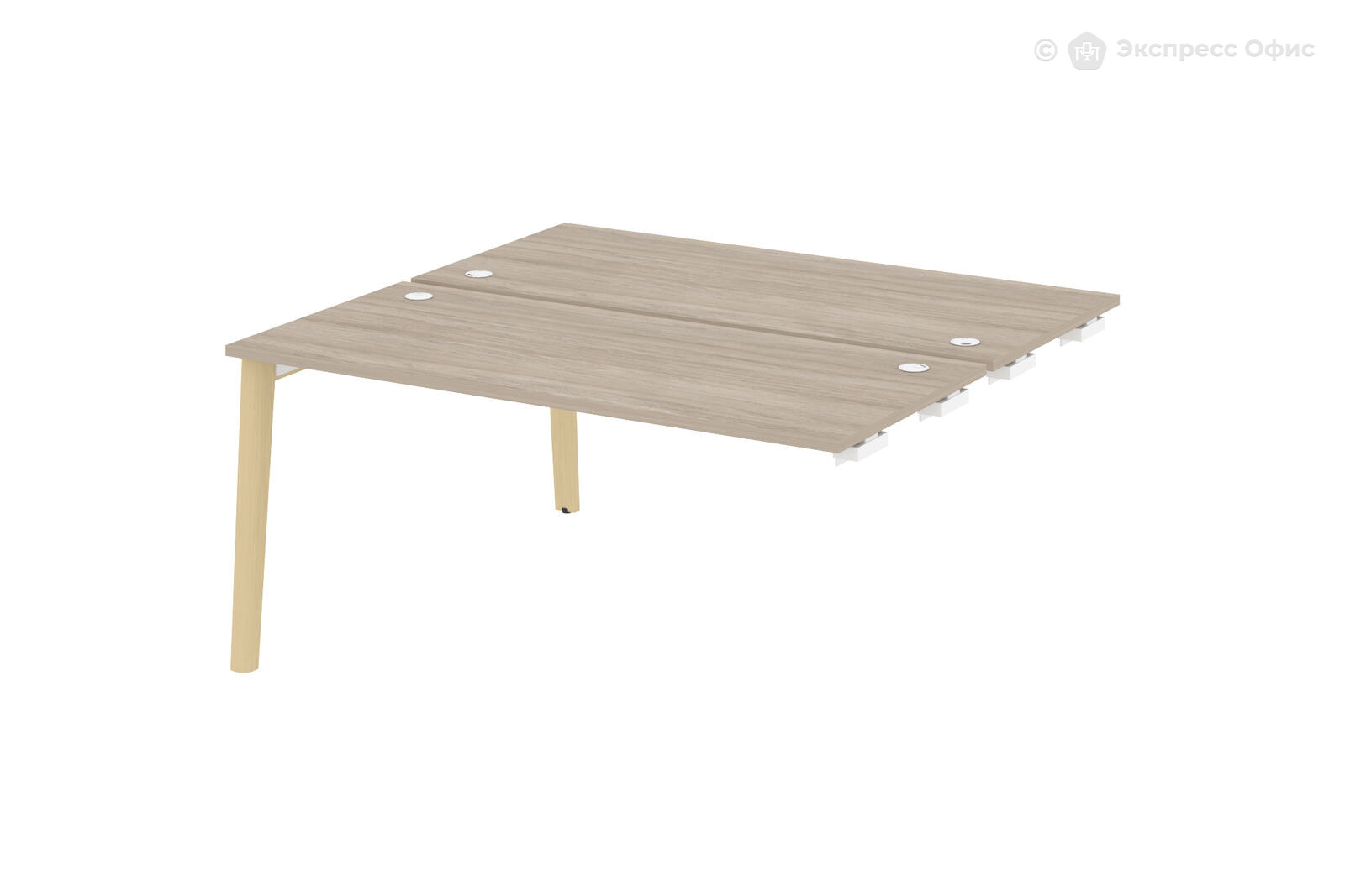 Стол-приставка двойной к опорным элементам Onix wood OW.D.SPR-4.7 - фото товара 1 из 3