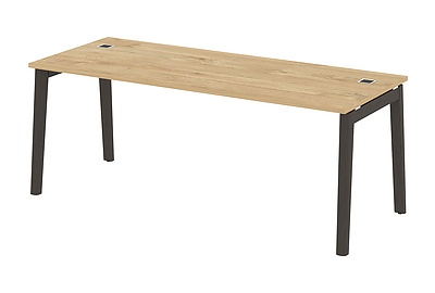 Стол для руководителя на деревянных опорах Onix wood direct OW.SRR-6.8 - фото товара 1 из 3