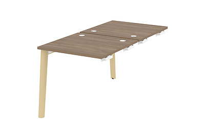 Стол-приставка двойной к опорным элементам Onix wood OW.D.SPR-0.8 - фото товара 1 из 3