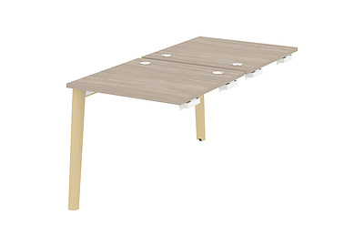 Стол-приставка двойной к опорным элементам Onix wood OW.D.SPR-0.8 - фото товара 1 из 3