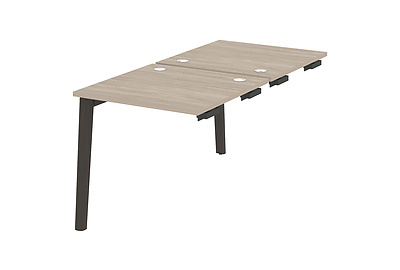 Стол-приставка двойной к опорным элементам Onix wood OW.D.SPR-0.8 - фото товара 1 из 3