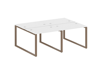 Стол-бенч двойной Metal system style БО.СМ-4.1 - фото товара 1 из 2