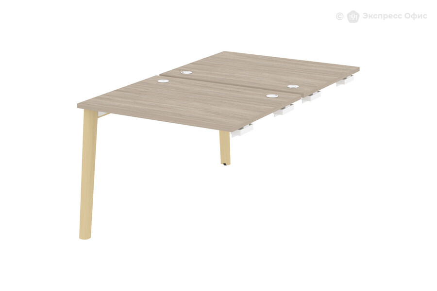  Стол-приставка двойной к опорным элементам Onix wood OW.D.SPR-1.8 Дуб Аттик/Дуб светлый - фото товара 1 из 1