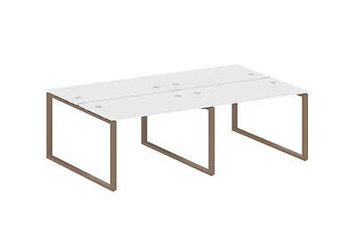 Стол-бенч двойной Metal system style БО.СМ-4.2 - фото товара 1 из 2