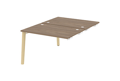Стол-приставка двойной к опорным элементам Onix wood OW.D.SPR-2.8 - фото товара 1 из 3