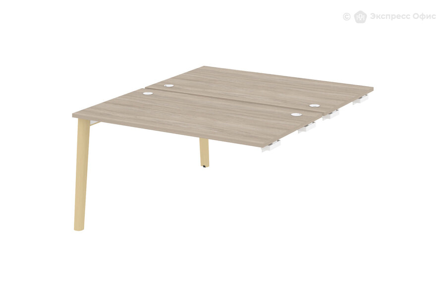  Стол-приставка двойной к опорным элементам Onix wood OW.D.SPR-3.8 Дуб Аттик/Дуб светлый - фото товара 1 из 1