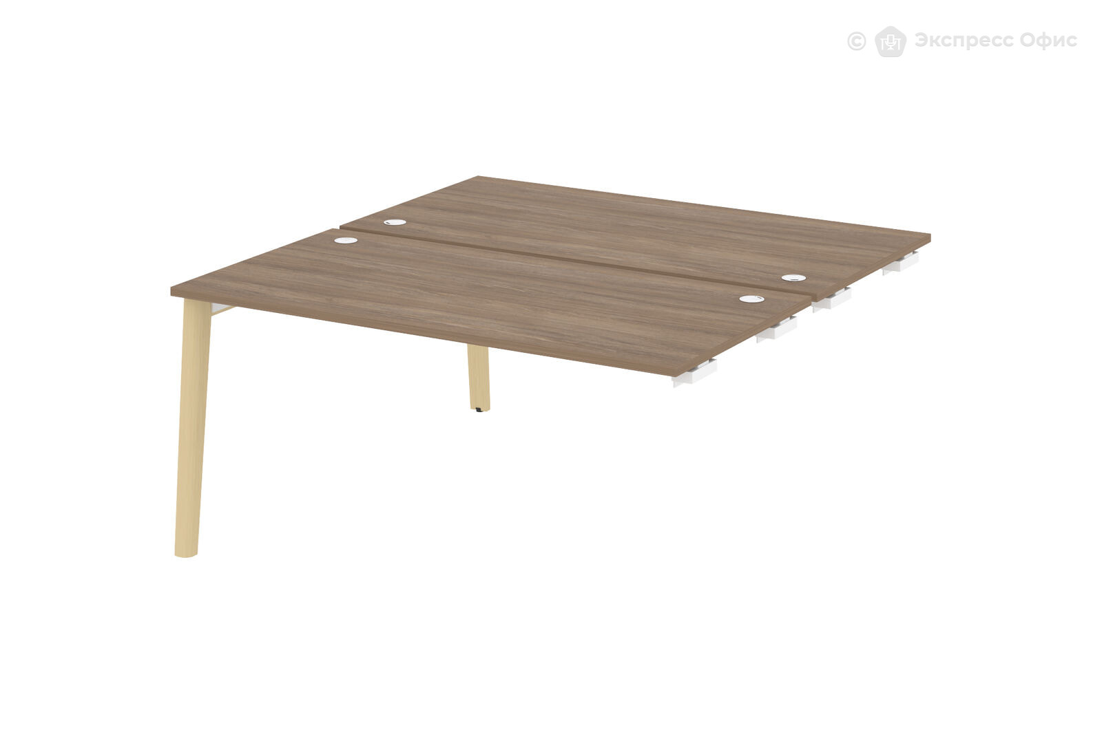 Стол-приставка двойной к опорным элементам Onix wood OW.D.SPR-4.8 - фото товара 1 из 3