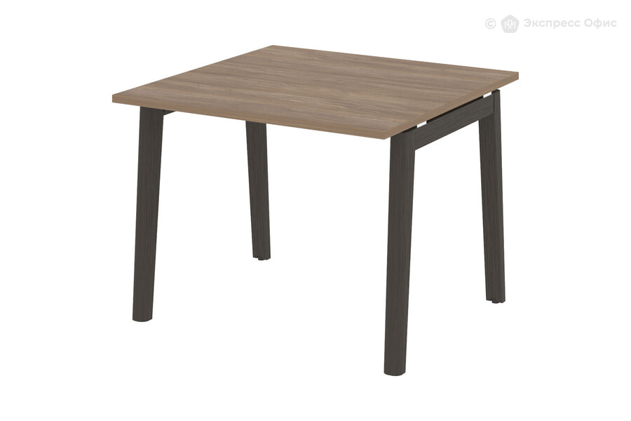  Стол для переговоров на деревянных опорах Onix wood OW.PRG-1.1 Дуб Аризона/Дуб темный - фото товара 1 из 1