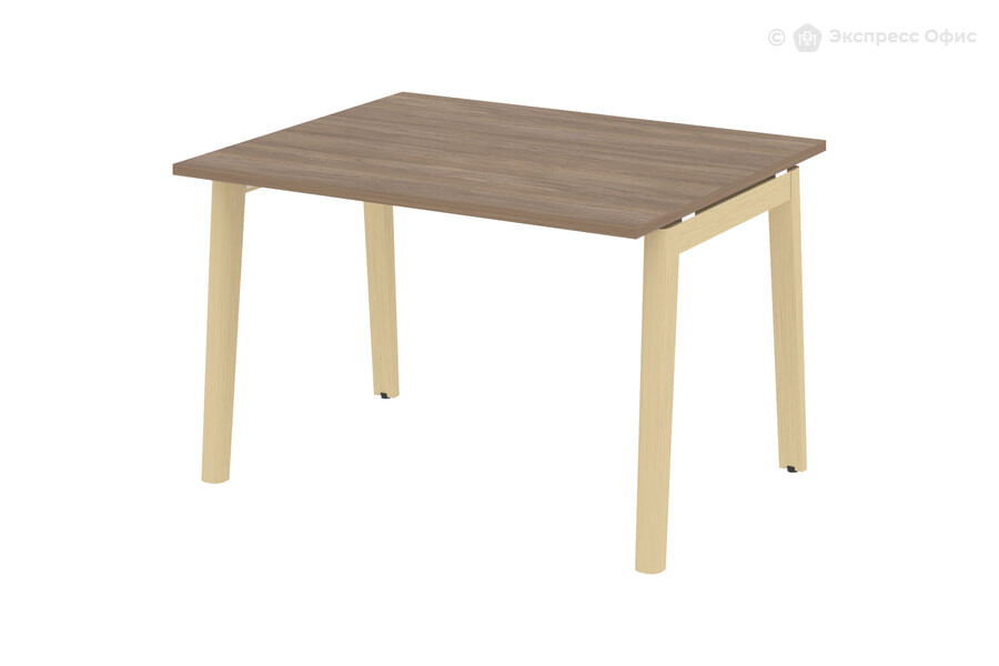  Стол для переговоров на деревянных опорах Onix wood OW.PRG-1.2 Дуб Аризона/Дуб светлый - фото товара 1 из 1