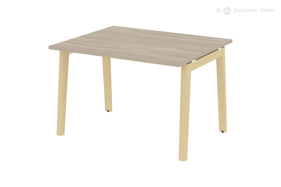  Стол для переговоров на деревянных опорах Onix wood OW.PRG-1.2 Дуб Аттик/Дуб светлый - фото товара 1 из 1