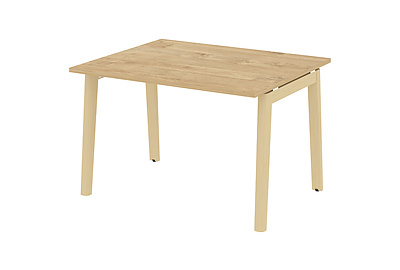 Стол для переговоров на деревянных опорах Onix wood OW.PRG-1.2 - фото товара 1 из 3