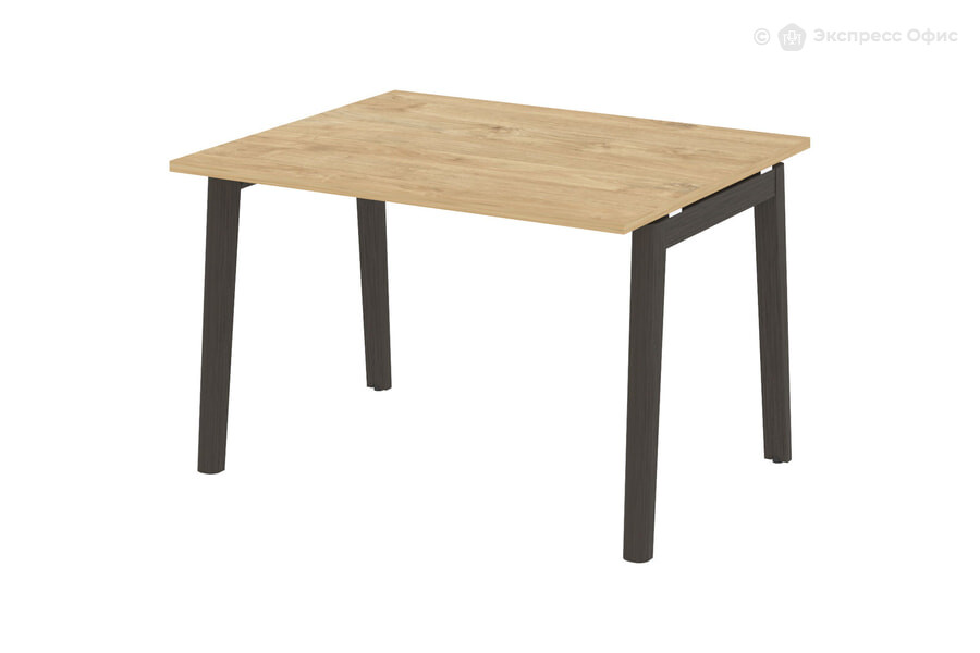  Стол для переговоров на деревянных опорах Onix wood OW.PRG-1.2 Тиквуд светлый/Дуб темный - фото товара 1 из 1