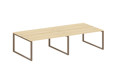 Стол-бенч двойной Metal system style БО.СМ-4.4 - фото товара 1 из 2