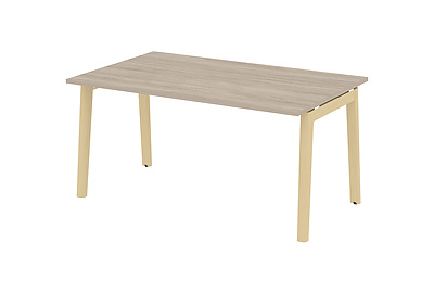 Стол для переговоров на деревянных опорах Onix wood OW.PRG-1.4 - фото товара 1 из 3