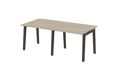 Стол для переговоров на деревянных опорах Onix wood OW.PRG-2.1 - фото товара 1 из 3