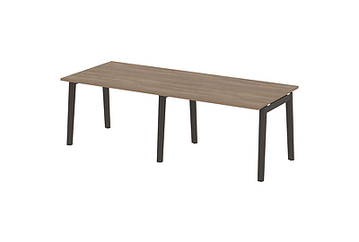 Стол для переговоров на деревянных опорах Onix wood OW.PRG-2.2 - фото товара 1 из 3