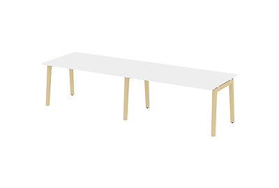 Стол для переговоров на деревянных опорах Onix wood OW.PRG-2.4 - фото товара 1 из 3