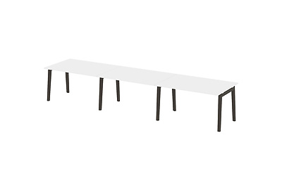 Стол для переговоров на деревянных опорах Onix wood OW.PRG-3.3 - фото товара 1 из 3