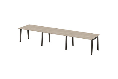 Стол для переговоров на деревянных опорах Onix wood OW.PRG-3.3 - фото товара 1 из 3